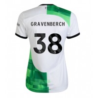 Liverpool Ryan Gravenberch #38 Bortedrakt Dame 2023-24 Kortermet